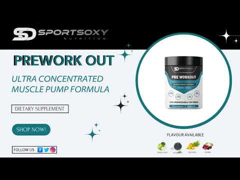 Sportsoxy Nutrition Pre Work Out