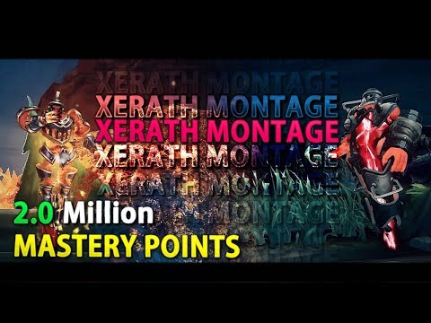 Xerath Montage - 2 Million Mastery Points - Xerath Main Best Plays