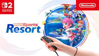 Nintendo Switch Sports Resort <span class="ext" style="background-color: #00e206; color: #FFFFFF;">Game Cart</span> video 3