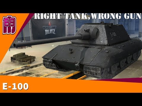 Right Tank, Wrong gun - E-100 | wot blitz
