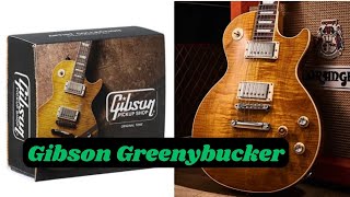 Video thumbnail for Gibson Greenybucker by Grays Guitars