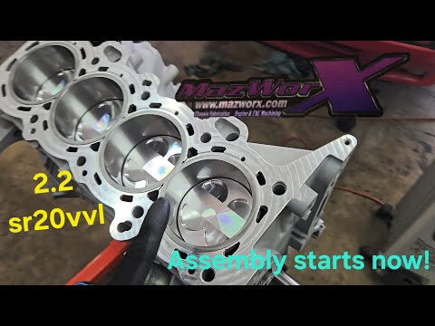 Assembling my Mazworx sr20 vvl