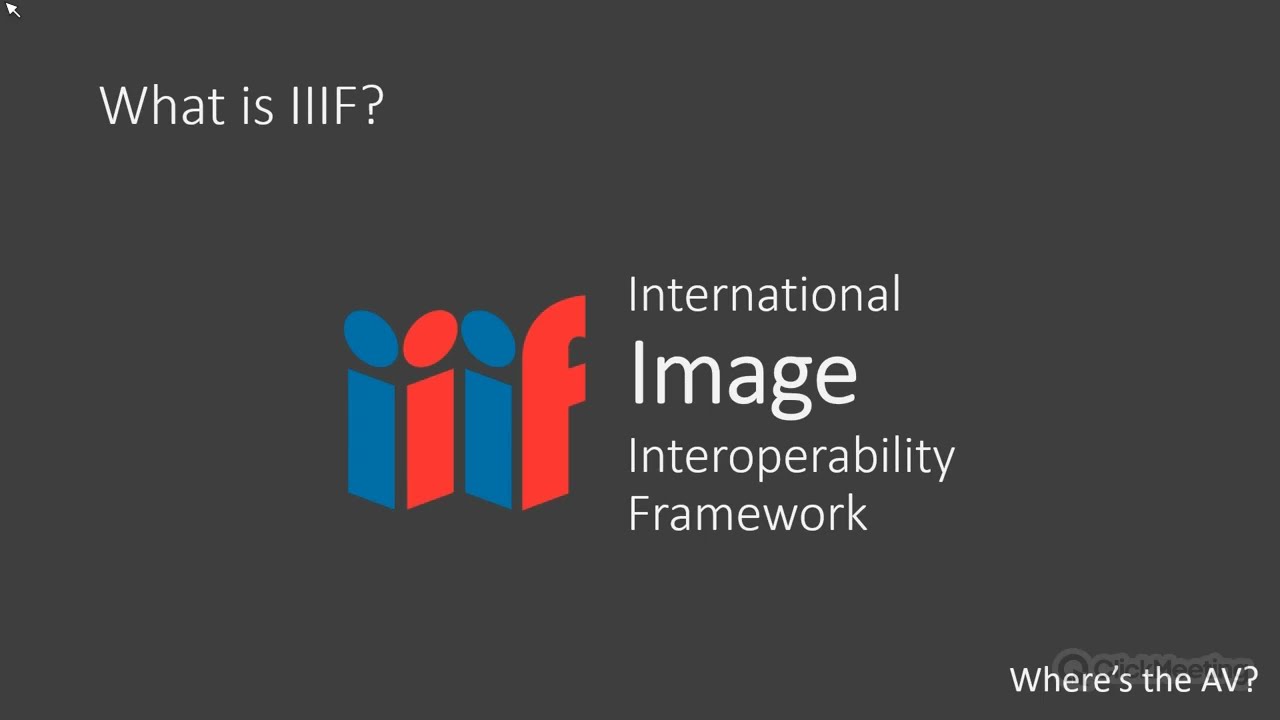 An Introduction to IIIF