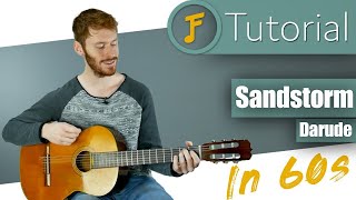 Darude - Sandstorm in 60 Sekunden | Gitarren Tutorial fy¼r Anfy¤nger | Deutsch | Jamflix