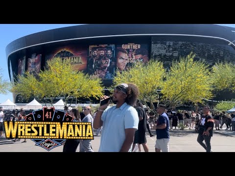 WRESTLEMANIA 41 VLOG PART 1