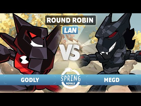 Godly vs Megd - Round Robin - Spring Royale Invitational 2023 - LAN 1v1