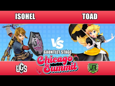 Chicago Summit - Gauntlet Stage - isohel(Link) Vs. Toad(Peach)