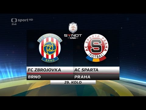 "29.kolo" Zbrojovka Brno 1-0 Sparta Praha (SYNOT liga 15/16)