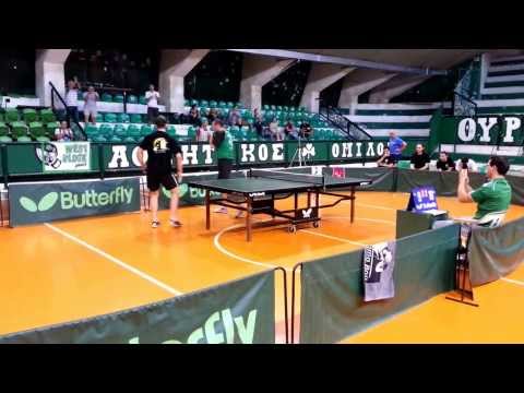 ΠΙΝΓΚ ΠΟΝΓΚ: Παναθηναϊκός - ΑΕΚ 4-3