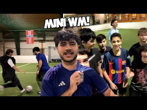 MINI World Cup with spectators!!! (with mom)