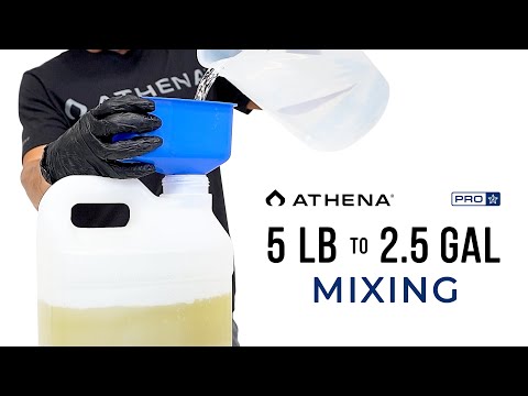 Pro Line mixing 5 lbs to 2.5 gallons