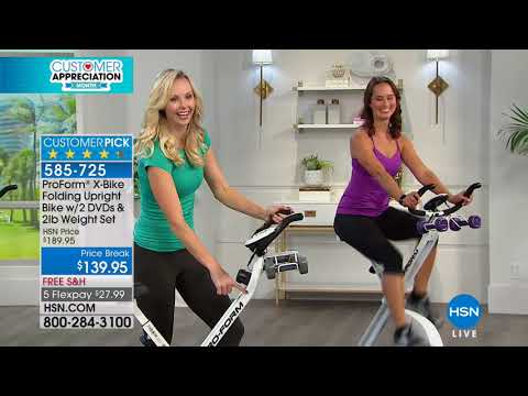 HSN | ProForm Fitness featuring X Bike 04.10.2018 - 10 PM