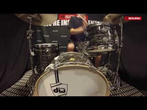 4sound Gear Guide - DW Classic Series 22/12/16 Black Oyster Glass