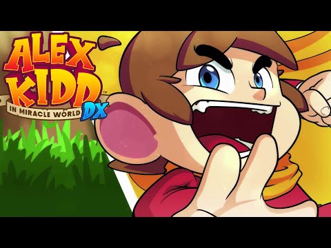 Gameplay de Alex Kidd in Miracle World DX