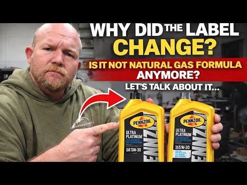 Pennzoil Ultra Platinum changed their formula? Why would they do something like that? 