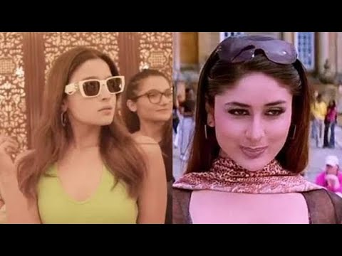 Alia Bhatt recreating poo scene from kabhi khushi kabhi gum ।alia।Kareena kapoor।Ranveer singh।