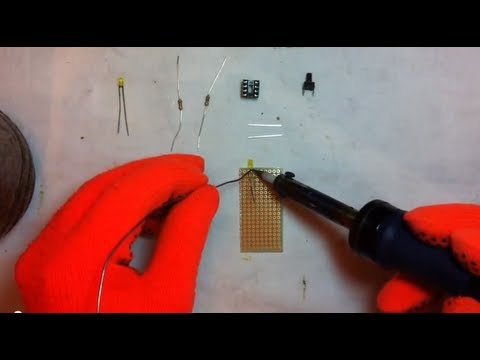 Come saldare componenti su una basetta millefori - By STE