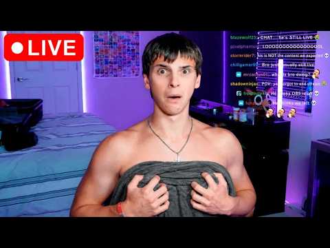 he FORGOT to end his livestream