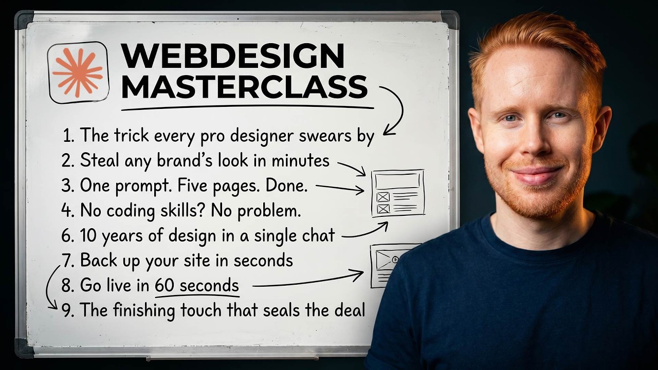 Claude Code Web Design: 10 Years Covered In 66 Minutes