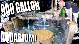 900 GALLON TURTLE AQUARIUM SETUP with KING OF DIY FOR REPTILE ZOO!! | BRIAN BARCZYK by Brian Barczyk