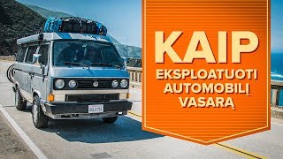 Kaip eksploatuoti automobilį vasarą | 9 patarimai iš AUTODOC