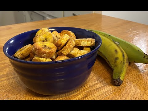 Sean Can't Cook...but John Can! Season 12, episode 2: Air Fryer Plantains.