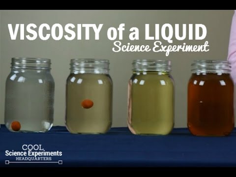 How to test the Viscosity of a Liquid