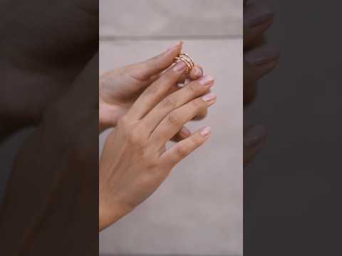 Тройное кольцо 🤍 #jewelry #jewelrystyle #украшенияручнойработы #кольцо #ring #trend