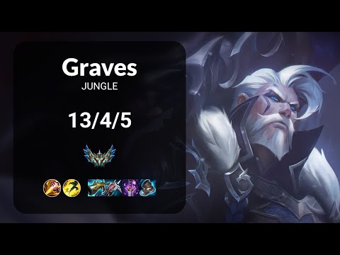 Graves vs Viego JUNGLE - KR CHALLENGER Patch 14.22