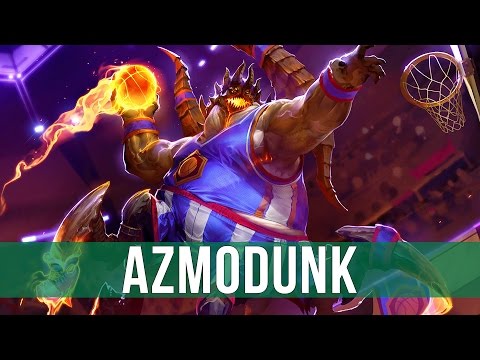 Heroes of the Storm: Dunking with Azmodunk! (Azmodunk Gameplay)