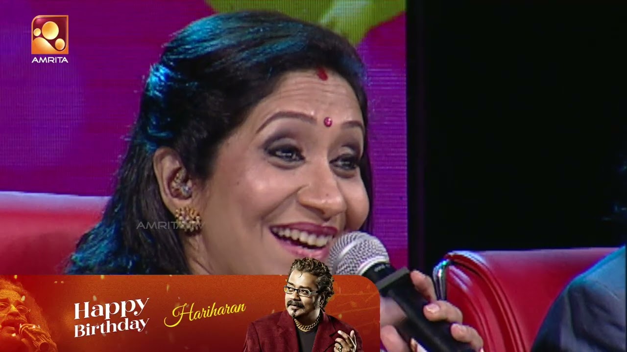 The Real Nasha,in singing&thank you for inspiring us|Happy Birthday maestro Hariharan sir| Amrita TV