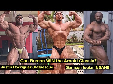 Can Ramon Dino Win the Arnold Classic? + Justin Rodriguez Statuesque + Samson Dauda looks INSANE