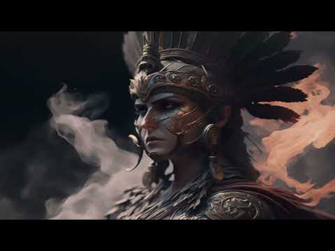 Sự ra đời của Athena, nữ thần chiến tranh e trí tuệ.