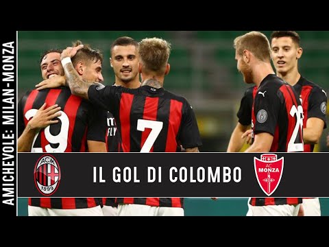 MILAN-MONZA: 4-1 (IL GOL DI LORENZO COLOMBO)