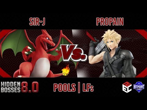 Hidden Bosses 8.0 POOLS - Sir-J (Charizard) vs ProPain (Cloud)