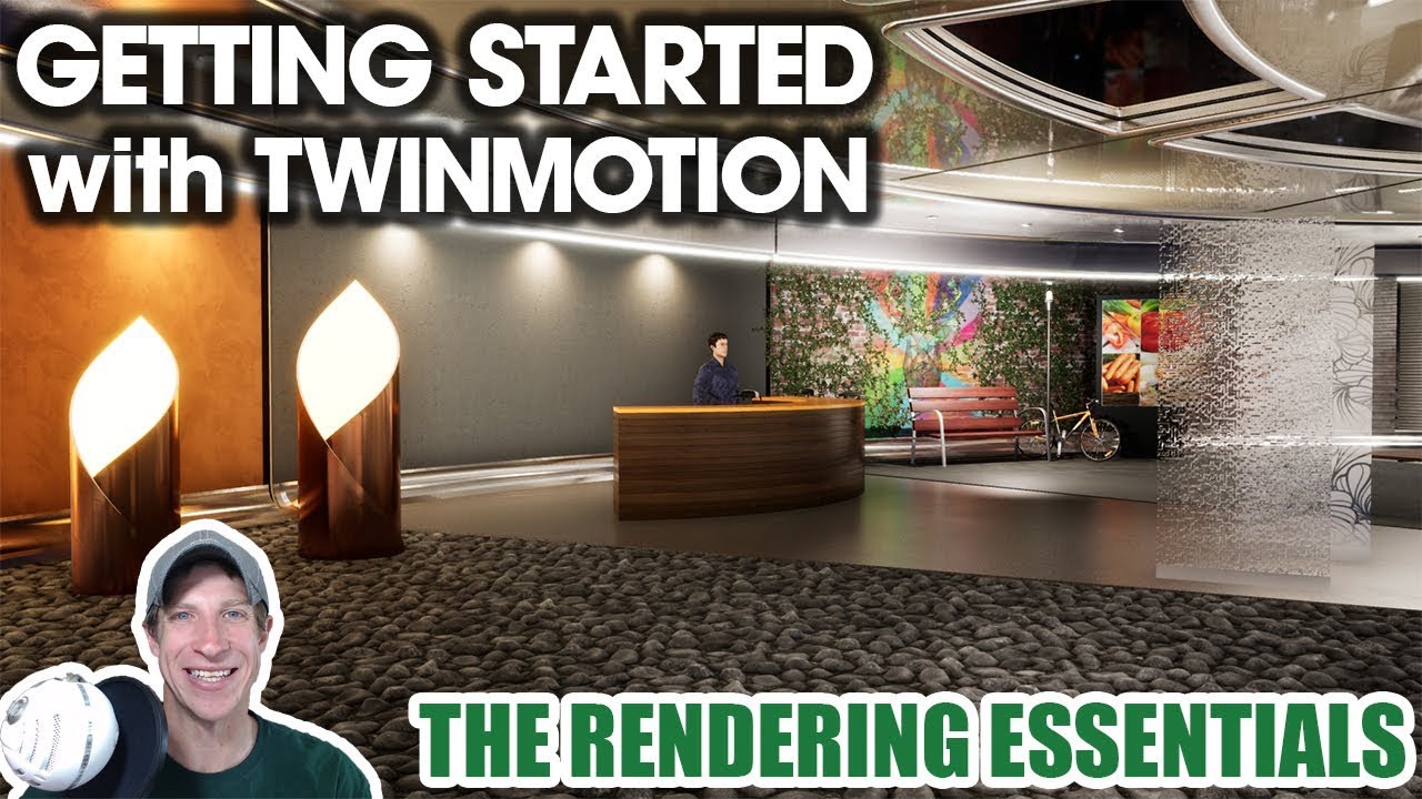 Getting Started RENDERING IN TWINMOTION (EP 1) - Beginners Start Here!
