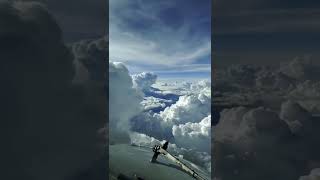 Cloud Mountain ☁️✈️ #shorts #airlines #pilot #travel #flight #india #youtubeshorts #traveling