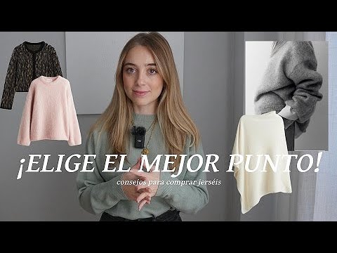 COMO ELEGIR UN JERSEY DE CALIDAD – tips y haul – compras inteligentes