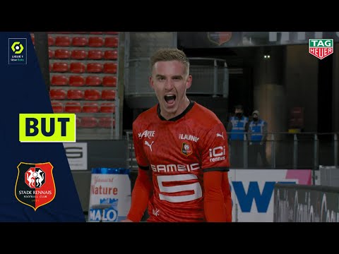 But Benjamin BOURIGEAUD (55' - STADE RENNAIS FC) STADE RENNAIS FC - OLYMPIQUE LYONNAIS (2-2) 20/21