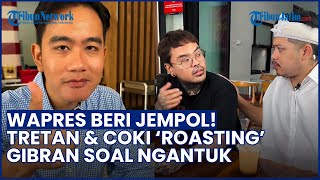 Momen Tretan Muslim & Coki Pardede Roasting Langsung di Depan Gibran soal Ngantuk
