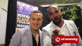 El saludo de Maykel Blanco y Maykel Fonts para los Amigos de LaFuenteLatina.com