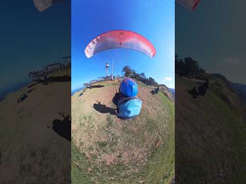 Parapente em Santana do Paraíso: um minuto de pura liberdade.