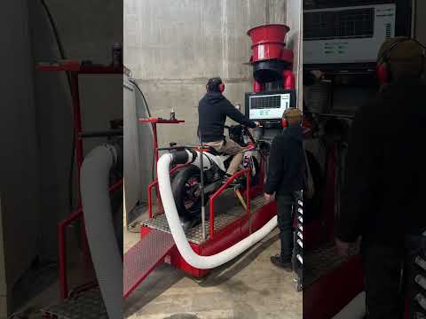 Dyno run KTM 125 stock vs tuned #ktm #125 #motard #sx #supermoto