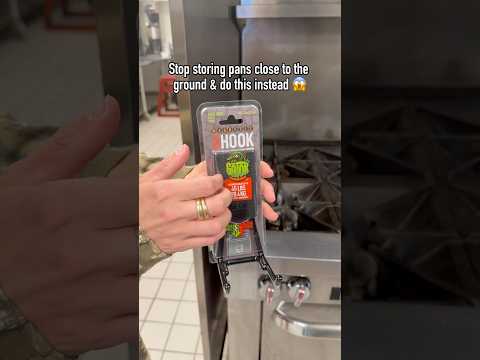 Video: Gator Magnetics Storage Hooks for Commercial Kitchen Pans video thumbnail