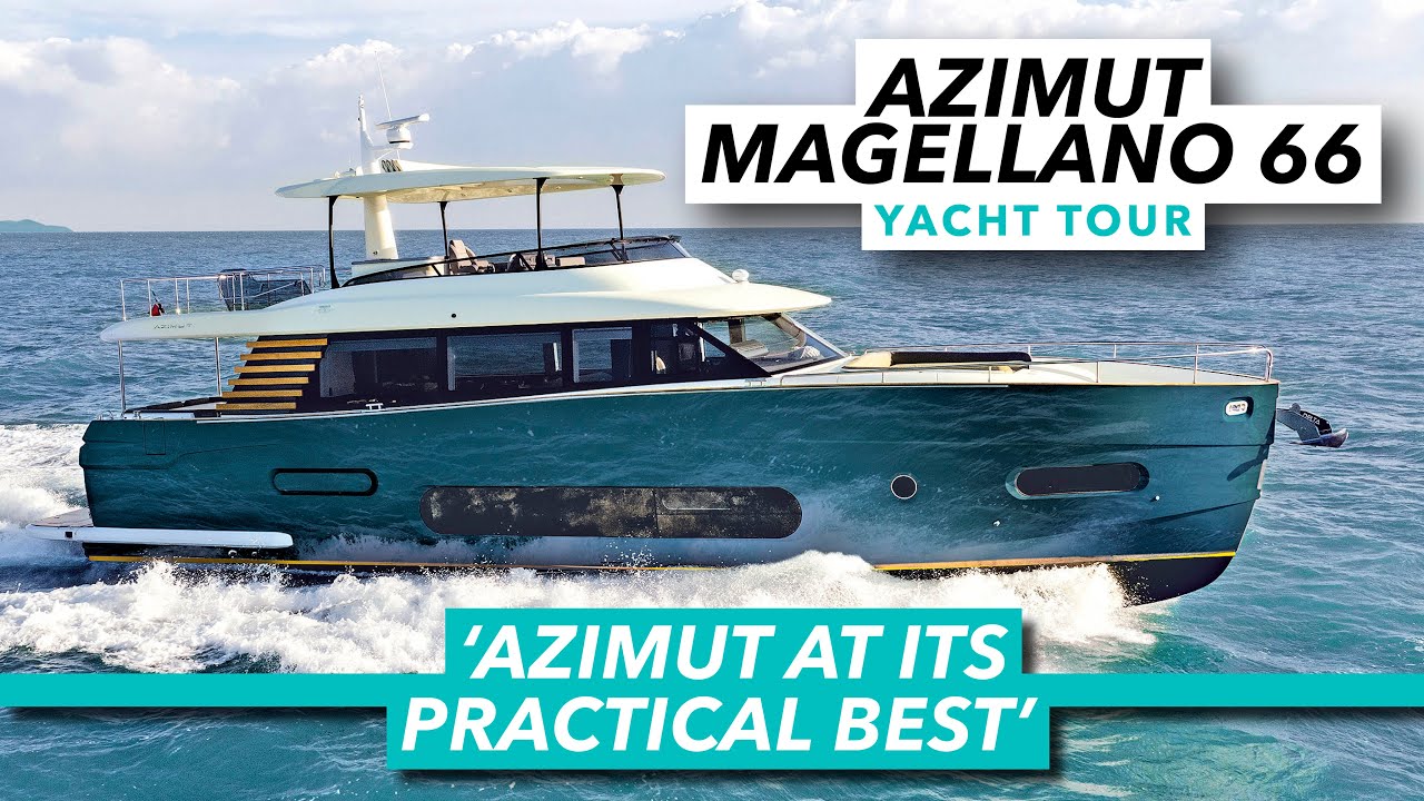 Inside Azimut's latest proper cruiser | Azimut Magellano 66 yacht tour