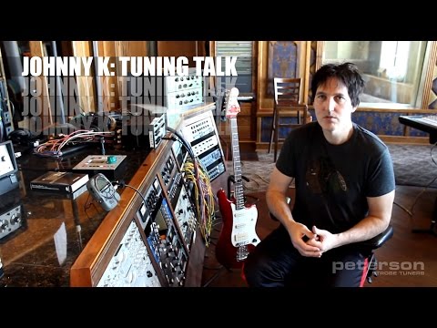Peterson Tuners - Johnny K Talks Tuning at Groovemaster Studios