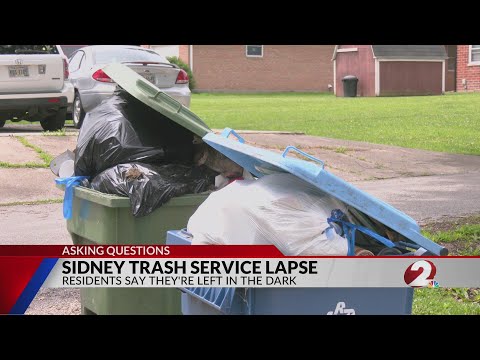 Sidney Trash Service Lapse