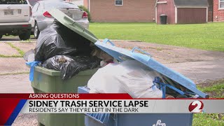 Sidney trash service lapse