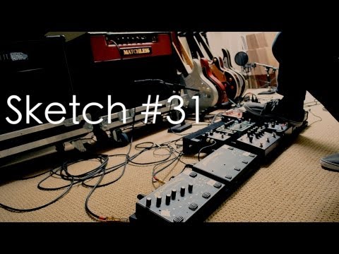 Sketch #31: Reverse Boomerang, Stereo Wet Reverb, and Strymon El Capistan and Timeline sounds