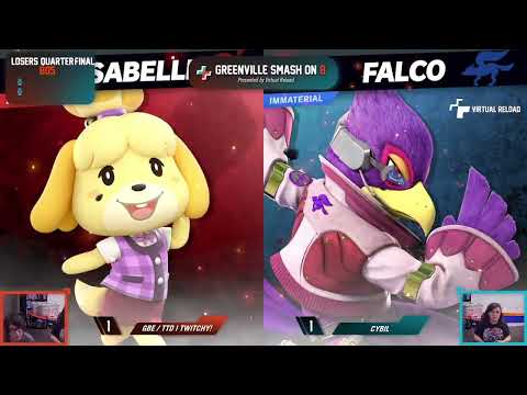 Greenville Smash On Monthly #8 - Losers Quarter - Twitchy! vs Cybil